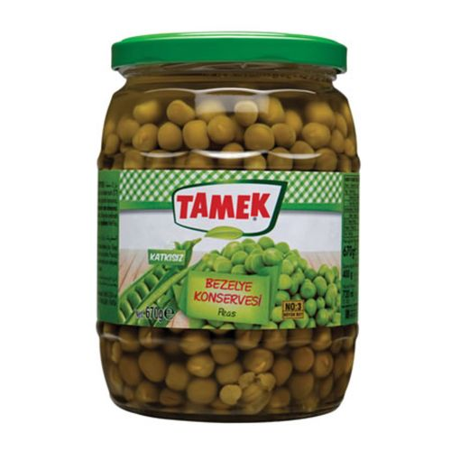 Tamek Bezelye No:3 670 Gr Cam