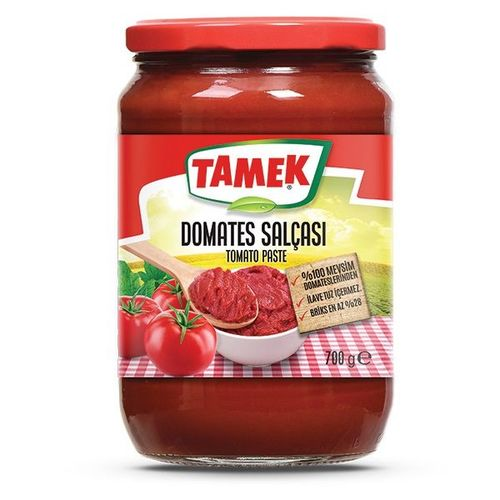 Tamek Domates Salçası Cam 700 Gr