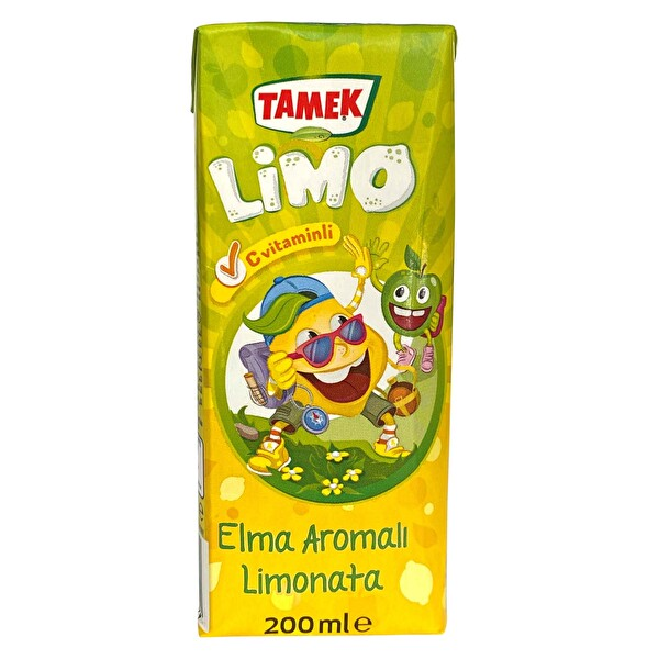 Tamek Limo Elma Aromalı Limonata 200ml