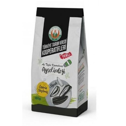Tarım Kredi Ay Çekirdeği Kav. Az Tuzlu Siyah Y. D. 180 Gr