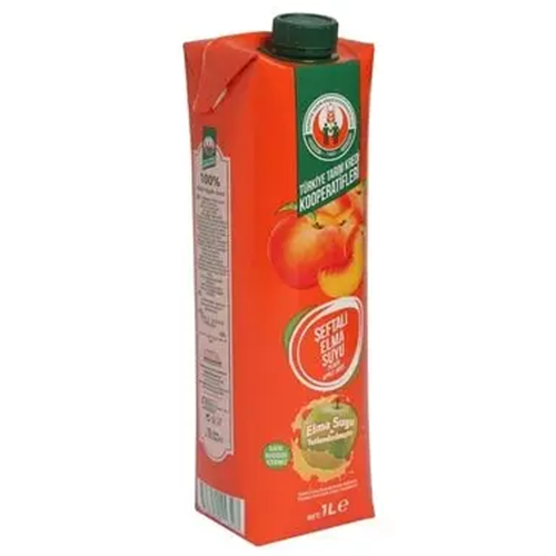 Tarım Kredi %100 Şeftali Elma Suyu 1 Lt