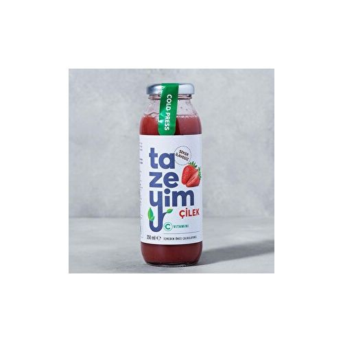 Tazeyim Çilekli Limonata 250 Ml