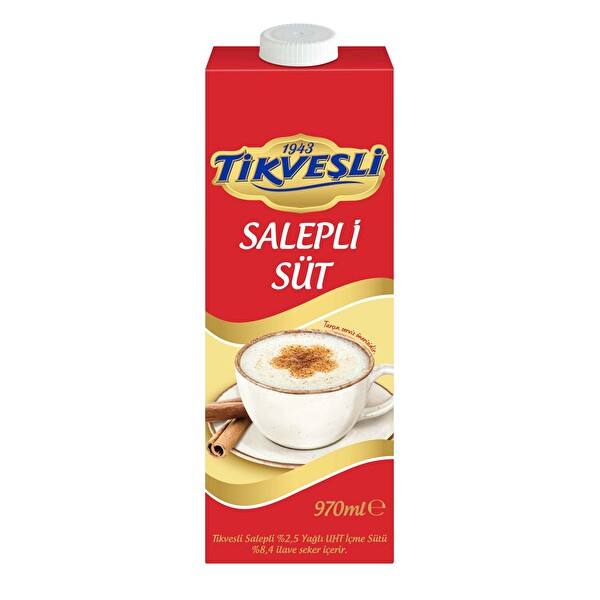 Tikveşli Hazır Salep 1 Lt