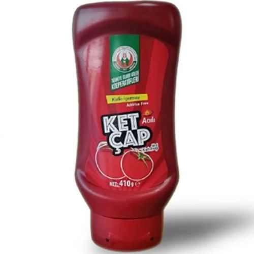 Tk Acılı Ketçap Katkısız 410 G