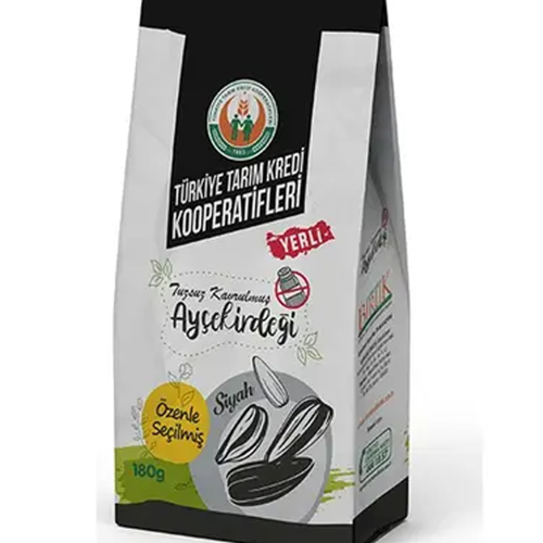 Tk Ay Çekirdeği Kav. Tuzsuz Siyah Y. D. 180 G