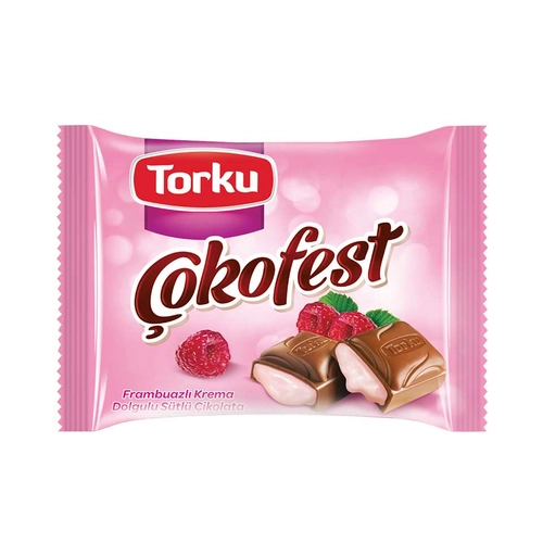 Torku Çokofest Çikolata Frambuazlı 55 Gr