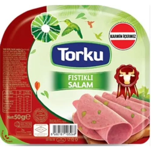 Torku Dilimli Fıstıklı Salam 50 G
