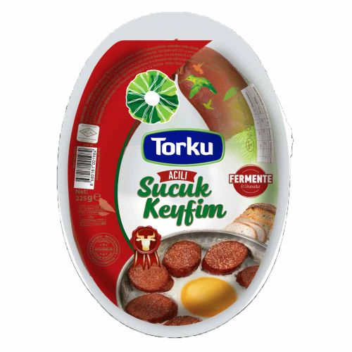 Torku Vakumlu Acılı Sucuk 225 Gr