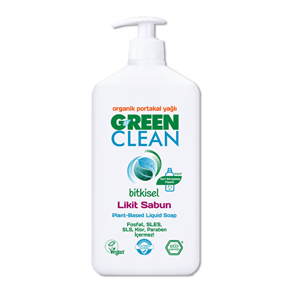 U Green Clean Portakallı Likit Sabun 500 Ml