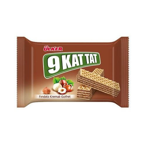 Ülker 9 Kat Tat Fındıklı Gofret 24x39 Gr