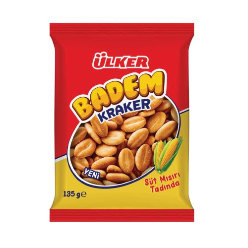 Ülker Badem Kraker Süt Mısırı Tadında 135 Gr