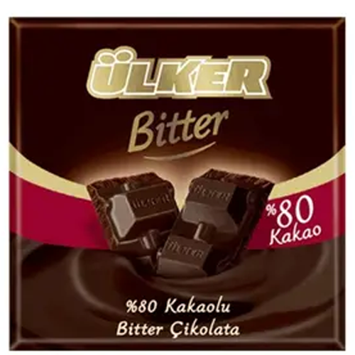 Ülker Çikolata %80 Bitter 60 GR