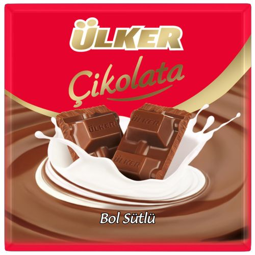 Ülker Çikolata Sütlü Kare 60 Gr