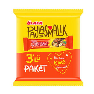 Ülker Çokonat 3'lü 99 Gr