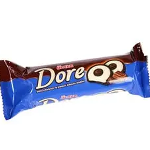 Ülker Dore Sütlü Çikolatalı Kremalı Bisküvi 86 Gr