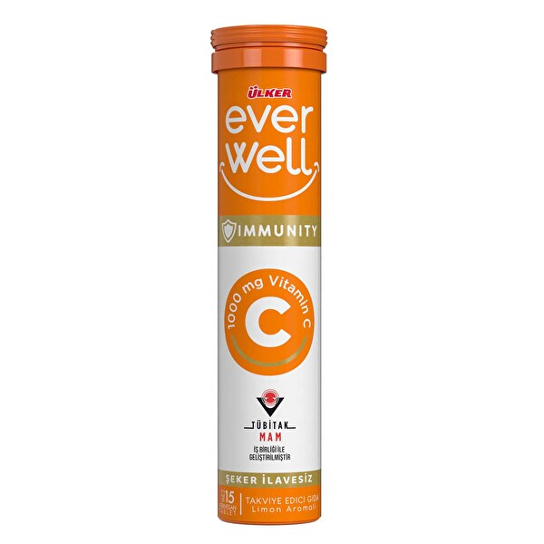 Ülker Everwell Vitamin C Efervesan Tablet 67,5 Gr