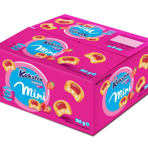 Ülker Kekstra Mini Çilekli 510 Gr