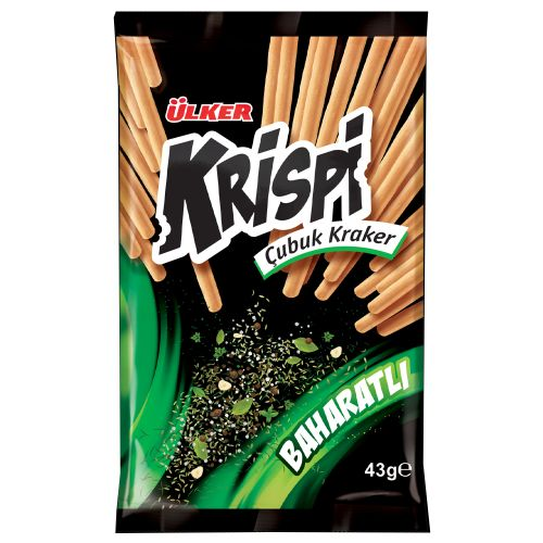 Ulker Krispi Kraker Cubuk Baharatli 43 Gr