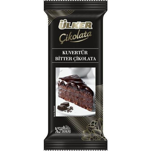 Ülker Kuvertür Bitter Çikolata 200 Gr