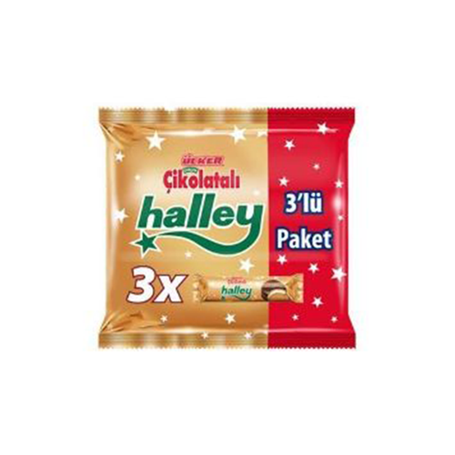 Ülker Mini Halley 3lü Paket 198 G