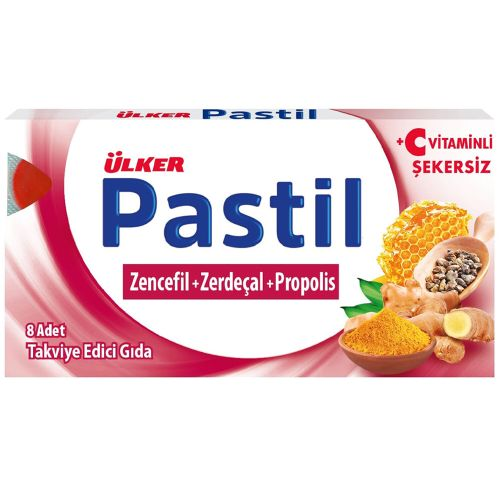 Ülker Pastil Zencefil Zerdeçal Propolis 22 Gr