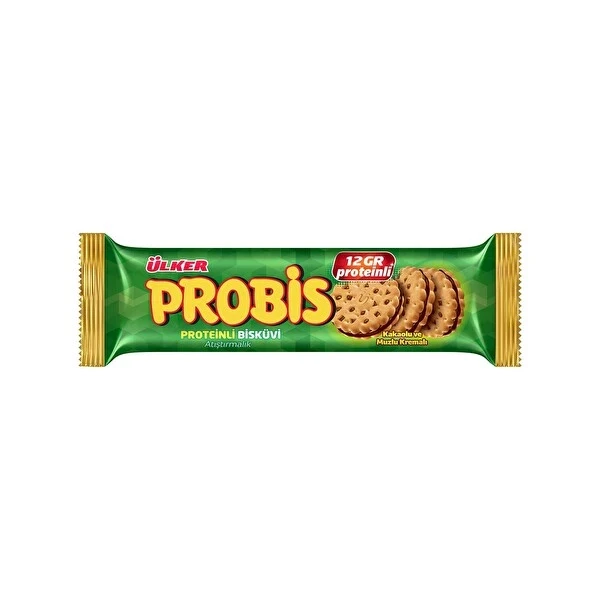Ülker Probis Kakaolu & Muzlu Proteinli Bisküvi 75 Gr