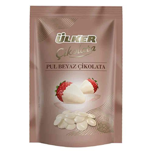 Ülker Beyaz Pul Çikolata 100 Gr x 12