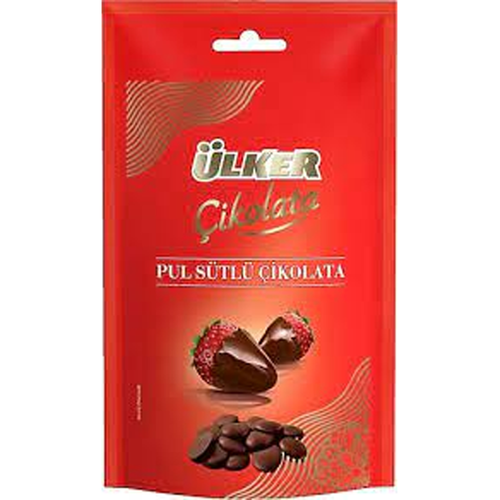 Ülker Sütlü Pul Çikolata 12x100 Gr