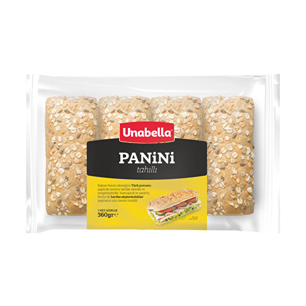 Unabella Gurme Sandviç Ekmeği 4 Adet 360 Gr