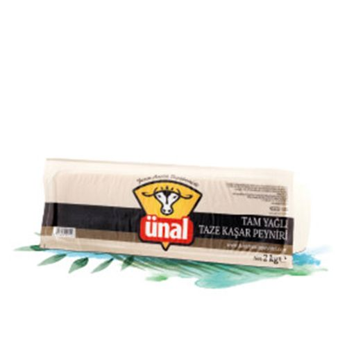 Ünal Blok Taze Kaşar 1000 Gr