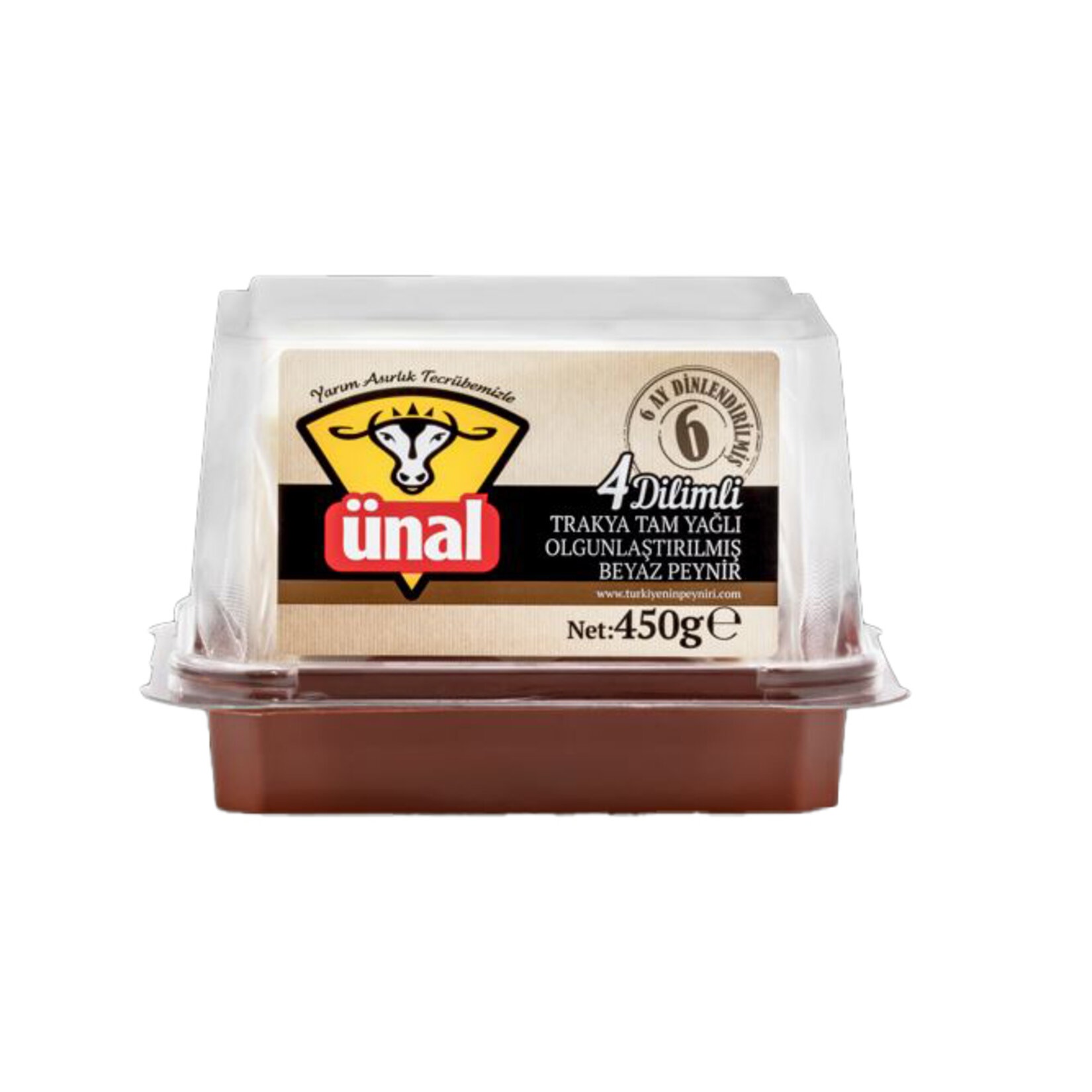 Ünal Dilimli Klasik Beyaz Peynir 450 Gr