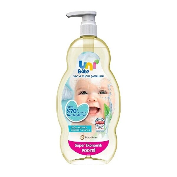 Uni Baby Bebek Şampuanı 900 Ml