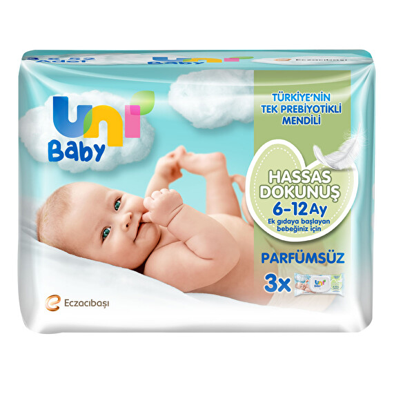 Uni Baby Hassas Dokunuş 3x52 Adet
