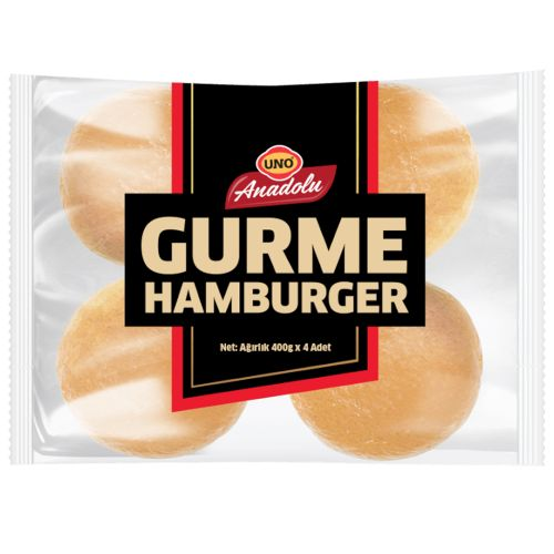 Uno Anadolu Gurme Hamburger Ekmeği 400 Gr