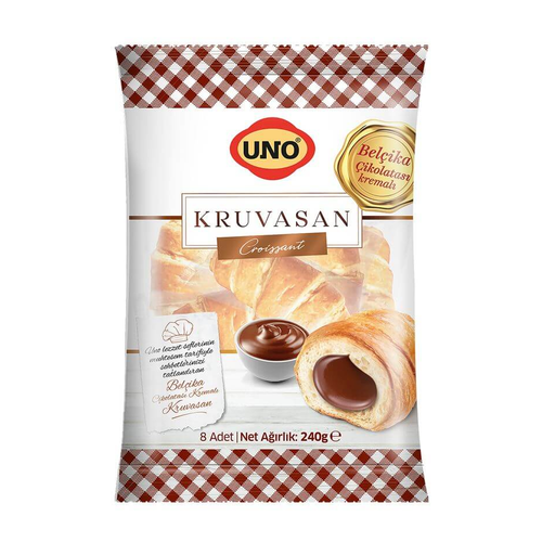 Uno Çikolata Kremalı Kruvasan 240 G