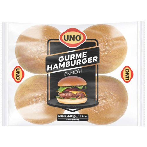 Uno Gurme Hamburger Ekmeği 4x110 Gr