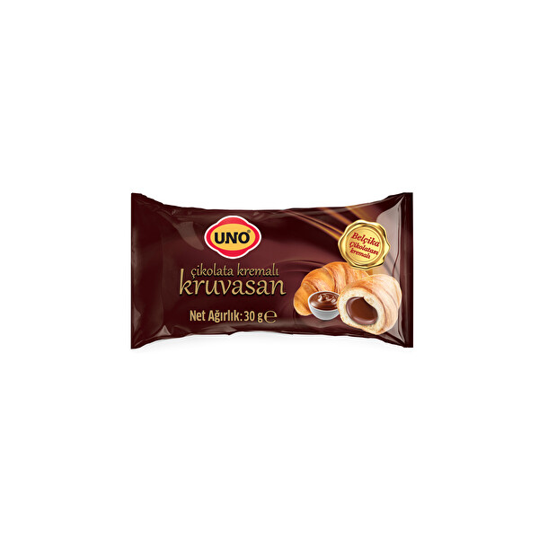 Uno Çikolata Kremalı Kruvasan Tekli 30 Gr