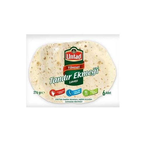 Untad Lavaş Ekmeği 8 Adet 560 Gr