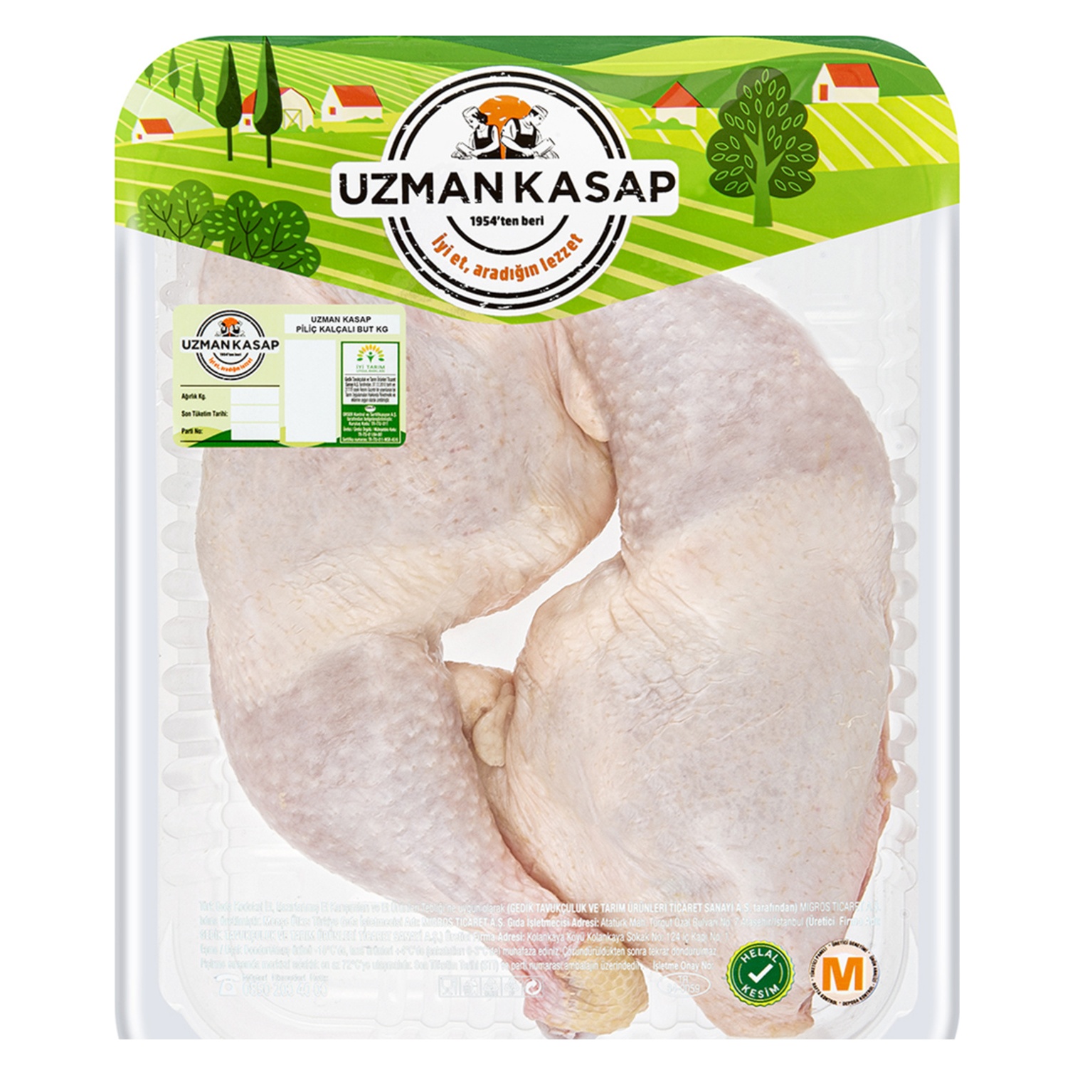Uzman Kasap Piliç Kalçalı But 1 Kg