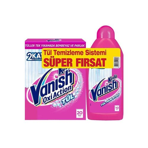 Vanish Kosla Tül (Kosla Tül 450 Gr + Tül Parfümeri 450 Ml)