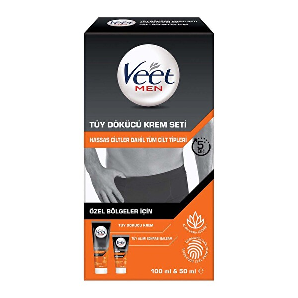 Veet Men Özel Bölge Kiti 150 Ml