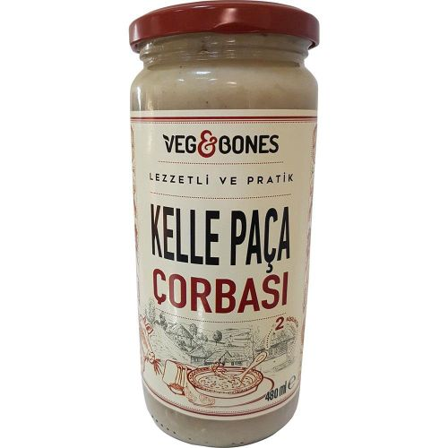Veg&bones Kelle Paça Çorbası 480 Ml
