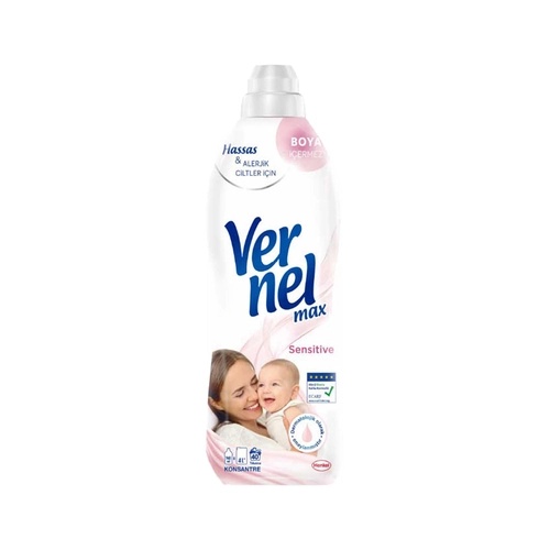 Vernel Sensitive Konsantre Yumuşatıcı 960 Ml