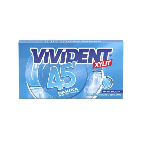 Vivident 45dk Cüzdan Yeşil Nane 26 Gr