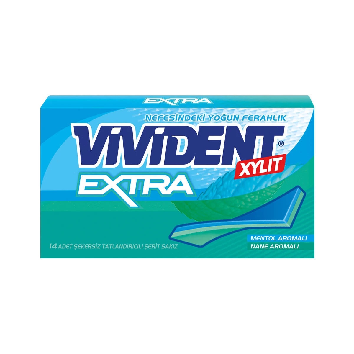 Vivident Extra Nane Aromalı Şerit Sakız 26 Gr