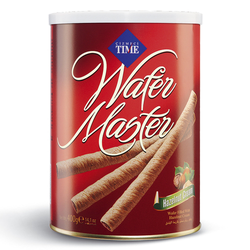Wafer Master Rulo Gofret Teneke 400 Gr