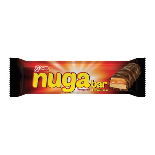 Xroll Bar Çikolata Karamelli 40 Gr