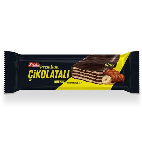 Xroll Gofret Bitter Çikolatalı 36 Gr