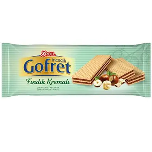 Xroll Incecik Gofret Fındık Kremalı 142 Gr