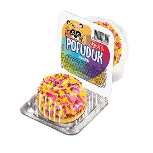 Xroll Pofuduk Bisküvi Renkli Marsh 17 Gr